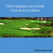 USA Complete List of Golf Courses & Locations